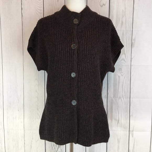 Kenneth Cole Reaction Sweater Button Front - Picture 1 of 10
